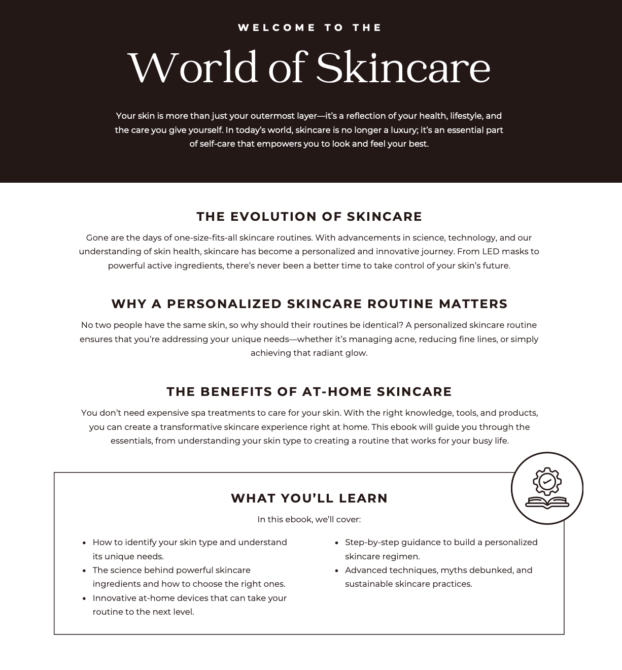 Ultimate PDF Guide to Glowing Skin ✨ By Orshou - Orshou