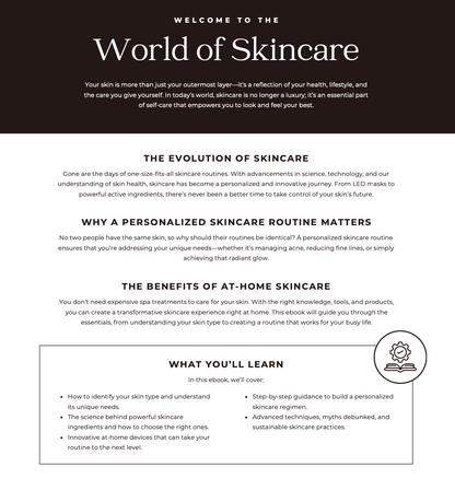 Ultimate PDF Guide to Glowing Skin ✨ By Orshou - Orshou